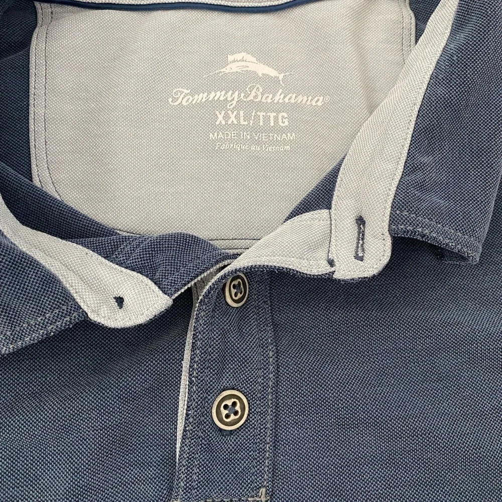 Tommy Bahama Deep Blue Polo Shirt